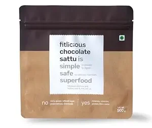 The Chocolate Banana Protein Power Sattu Smoothie