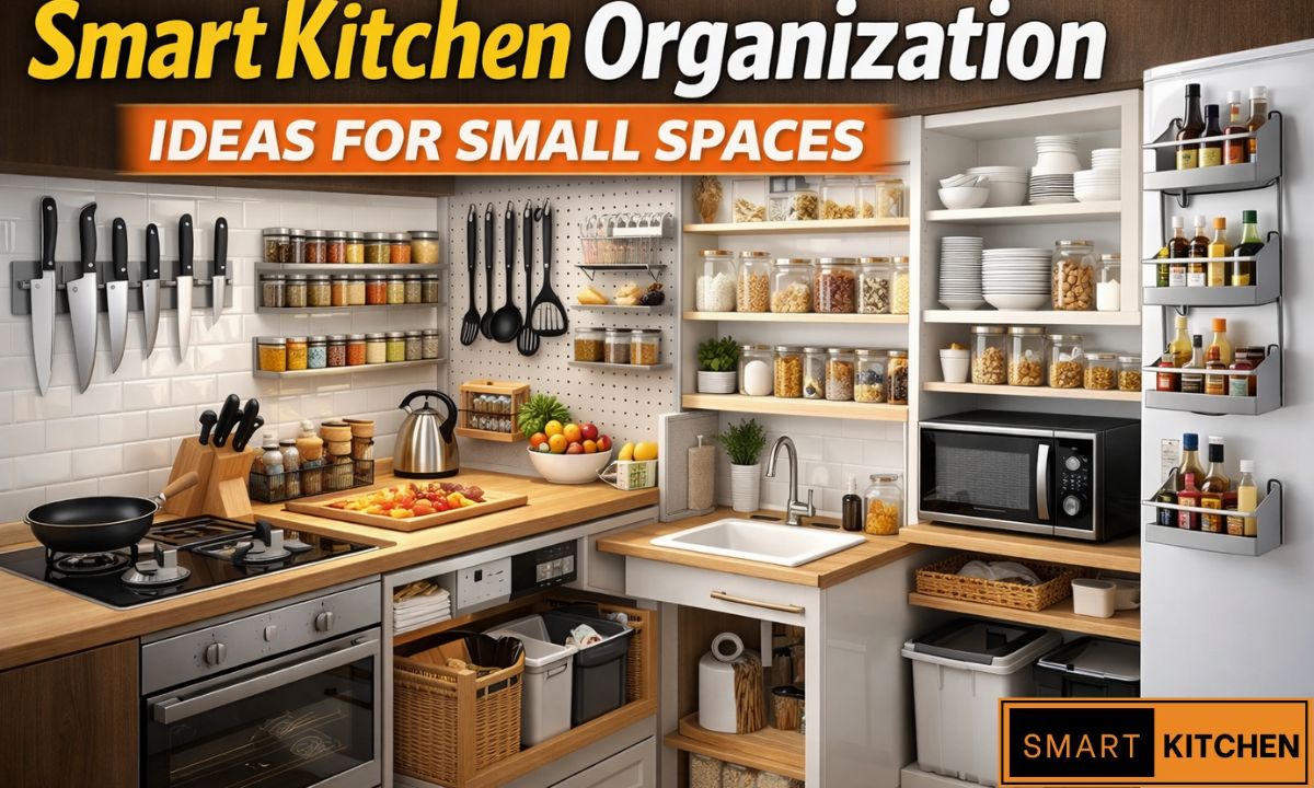 Smart kitchen organization ideas for small spaces